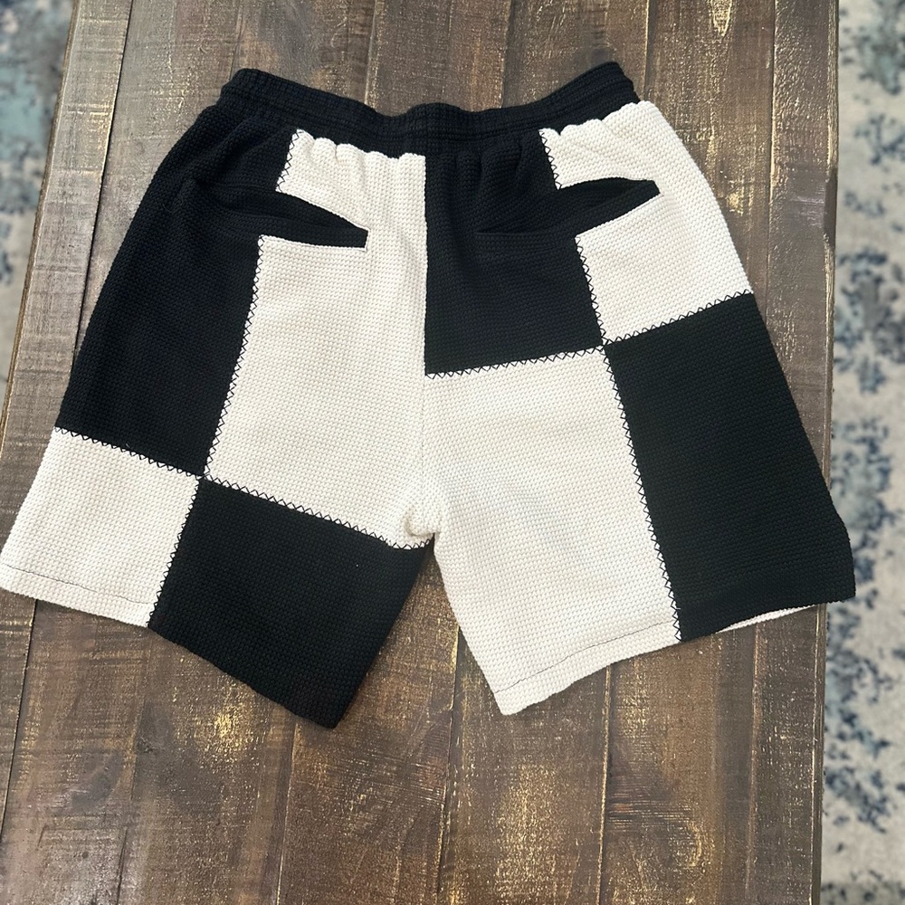 Dopamine Patchwork Small Men’s Shorts - image 2